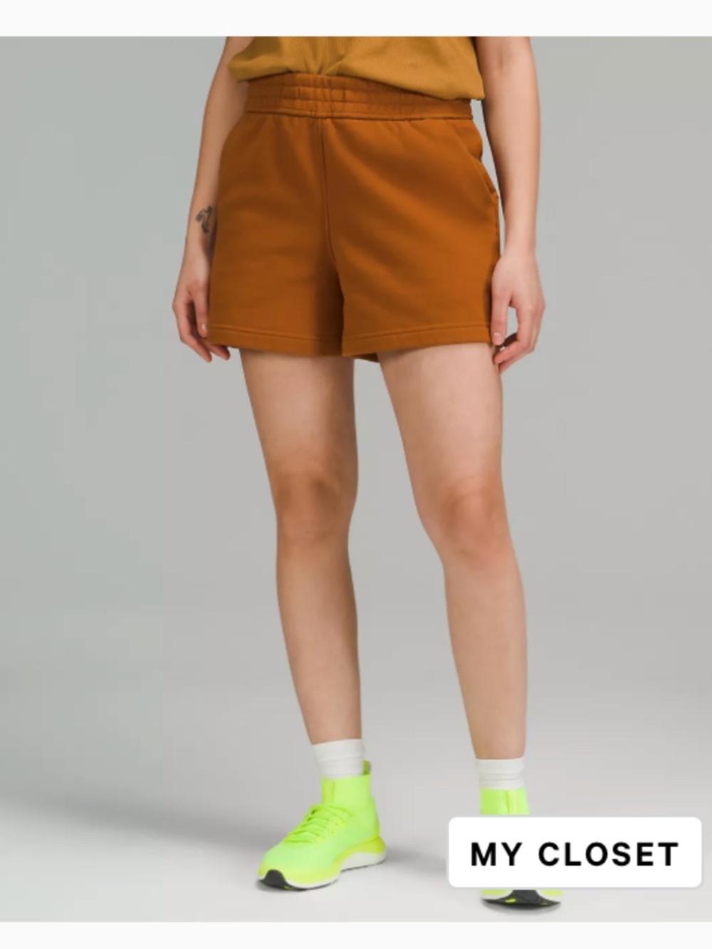 Lululemon Scuba HIgh Rise Shorts 10